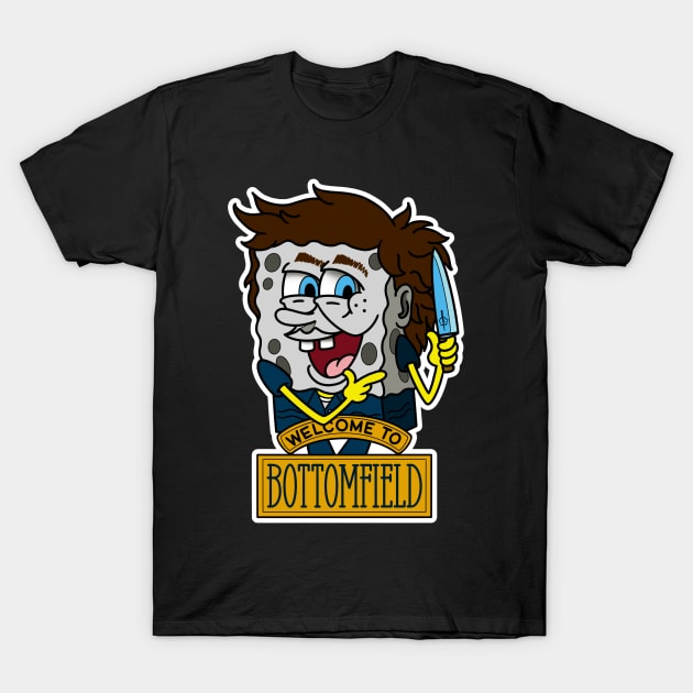 Michaelbob Myerspants T-Shirt by Cole Kovatch Tattoos